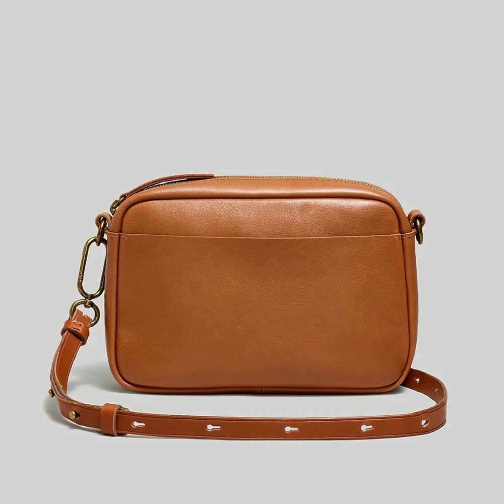 NWT Madewell - The Carabiner Medium Crossbody Bag, Dried Maple